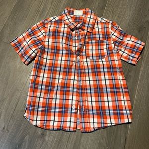 Crazy 8 4T short sleeve button up!